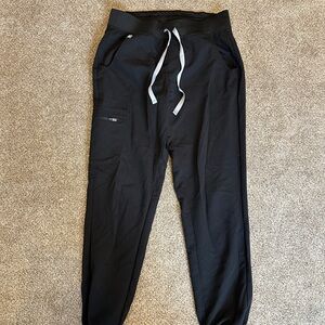 Figs Black Technical Jogger Pants size Small